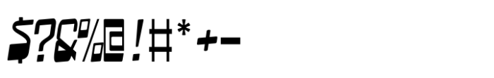 Furbo Regular Low Turbo Font OTHER CHARS