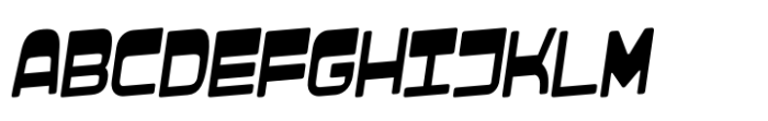 Furbo Wide High Turbo Font UPPERCASE