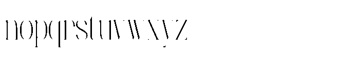Furigale Regular Font LOWERCASE