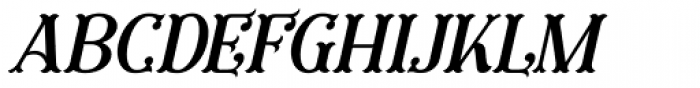 Furius Regular Italic Font UPPERCASE