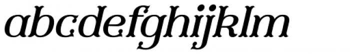 Furius Regular Italic Font LOWERCASE