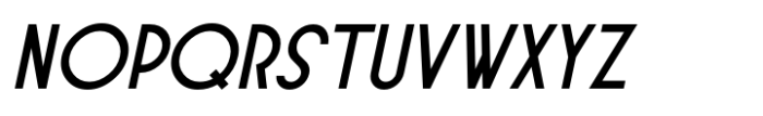 Furnishings JNL Oblique Font LOWERCASE