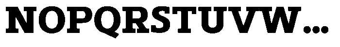 Furonto Black Font UPPERCASE