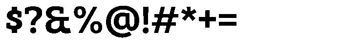 Furonto Bold Font OTHER CHARS