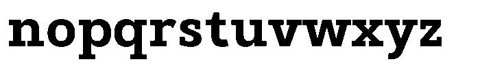 Furonto Bold Font LOWERCASE