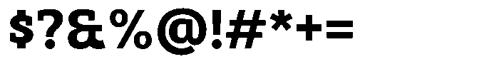 Furonto Extra Bold Font OTHER CHARS
