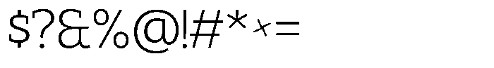 Furonto Extra Light Font OTHER CHARS
