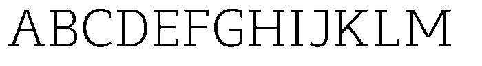 Furonto Extra Light Font UPPERCASE