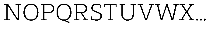 Furonto Extra Light Font UPPERCASE