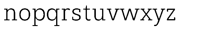 Furonto Extra Light Font LOWERCASE
