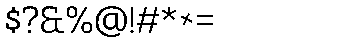 Furonto Light Font OTHER CHARS