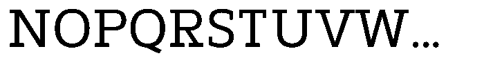 Furonto Regular Font UPPERCASE