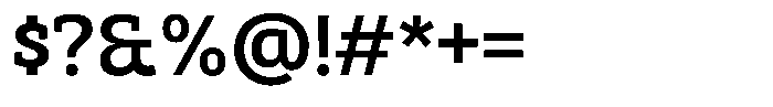 Furonto Semi Bold Font OTHER CHARS
