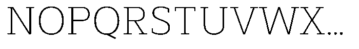 Furonto Thin Font UPPERCASE
