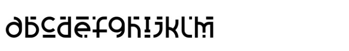 Furuhashi Regular Font LOWERCASE