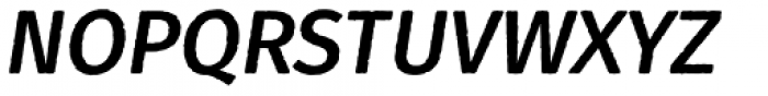 Fuse V.2 Printed Alt Bold Italic Font UPPERCASE
