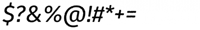 Fuse V.2 Printed Alt Normal Italic Font OTHER CHARS