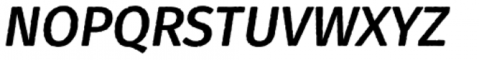 Fuse V.2 Printed Display Bold Italic Font UPPERCASE