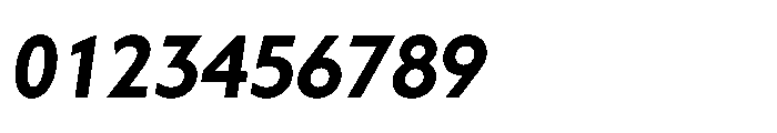 Fusiform Black Italic Font OTHER CHARS