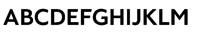 Fusiform Extra Bold Font UPPERCASE