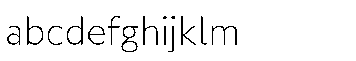 Fusiform Extra Light FONT