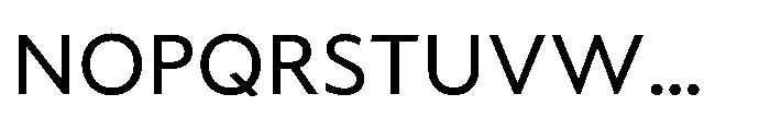 Fusiform Medium Font UPPERCASE