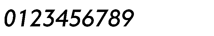 Fusiform Semi Bold Italic Font OTHER CHARS