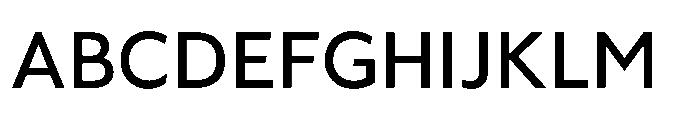Fusiform Semi Bold Font UPPERCASE