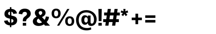 Fusion Collection Grotesk Bold Font OTHER CHARS