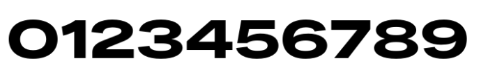 Fusion Collection Grotesk Expanded Extrabold Font OTHER CHARS