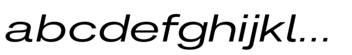 Fusion Collection Grotesk Expanded Medium Italic FONT