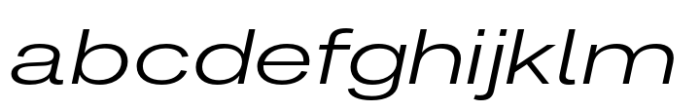 Fusion Collection Grotesk Expanded Regular Italic FONT