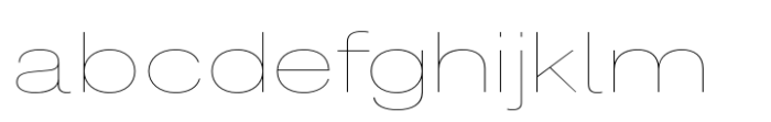 Fusion Collection Grotesk Expanded Thin FONT