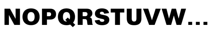 Fusion Collection Grotesk Extrabold Font UPPERCASE