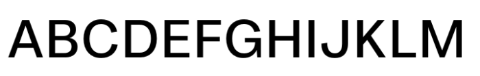 Fusion Collection Grotesk Medium Font UPPERCASE