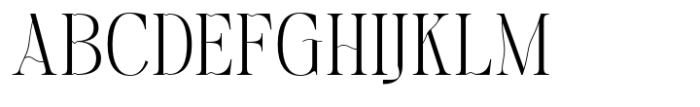 Fusskia Thin Font UPPERCASE
