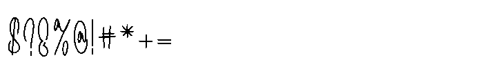 Fusterkey Font OTHER CHARS