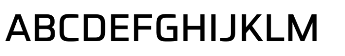 Futo Sans Medium Font UPPERCASE