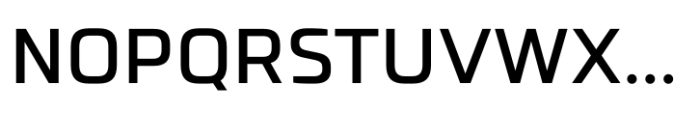 Futo Sans Medium Font UPPERCASE