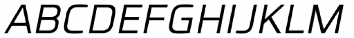 Futo Sans Regular Italic Font UPPERCASE