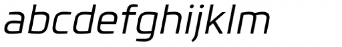 Futo Sans Regular Italic Font LOWERCASE