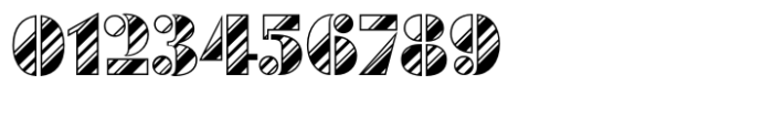 Futura Black Art Deco Std Stripes Dia Font OTHER CHARS