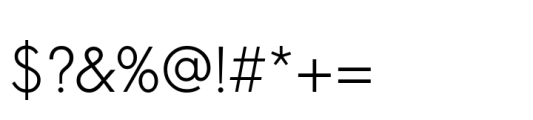 Futura Maxi Pro Light Font OTHER CHARS