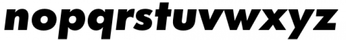 Futura Now Headline Black Italic Font LOWERCASE