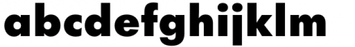 Futura Now Text Black Font LOWERCASE