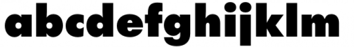 Futura Now Text ExtraBlack Font LOWERCASE
