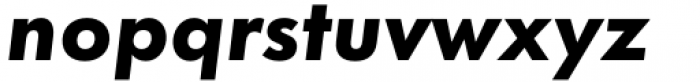 Futura Now Text ExtraBold Italic Font LOWERCASE