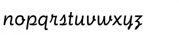 Futura Now Variable Script Font LOWERCASE