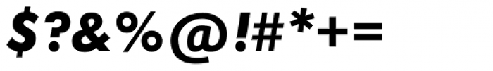 Futura SB Bold Italic Font OTHER CHARS