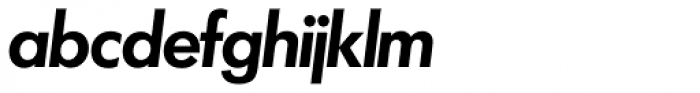 Futura SH DemiBold Italic Font LOWERCASE